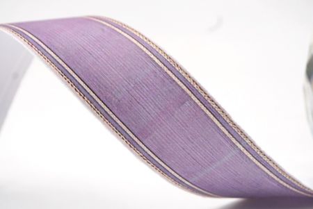 Елегантна фіолетова плетена стрічка_AI